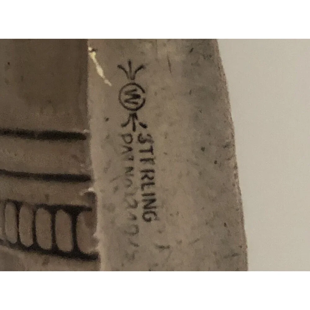 FRANK M WHITING STERLING SILVER Handled KNIFE Sharpener Princess Ingrid Pattern